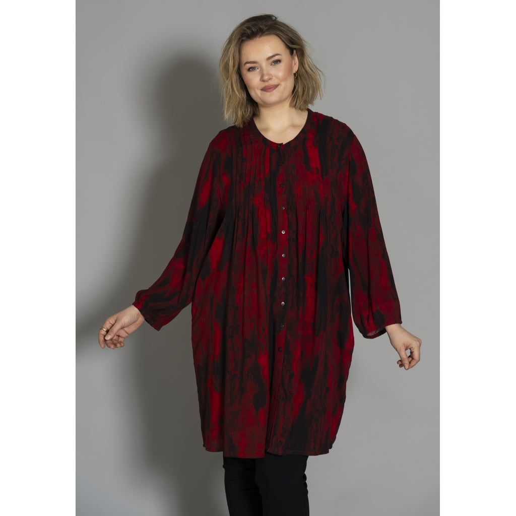 Gozzip Woman GJohanne Shirt Tunic Shirt Tunic Scarlet print