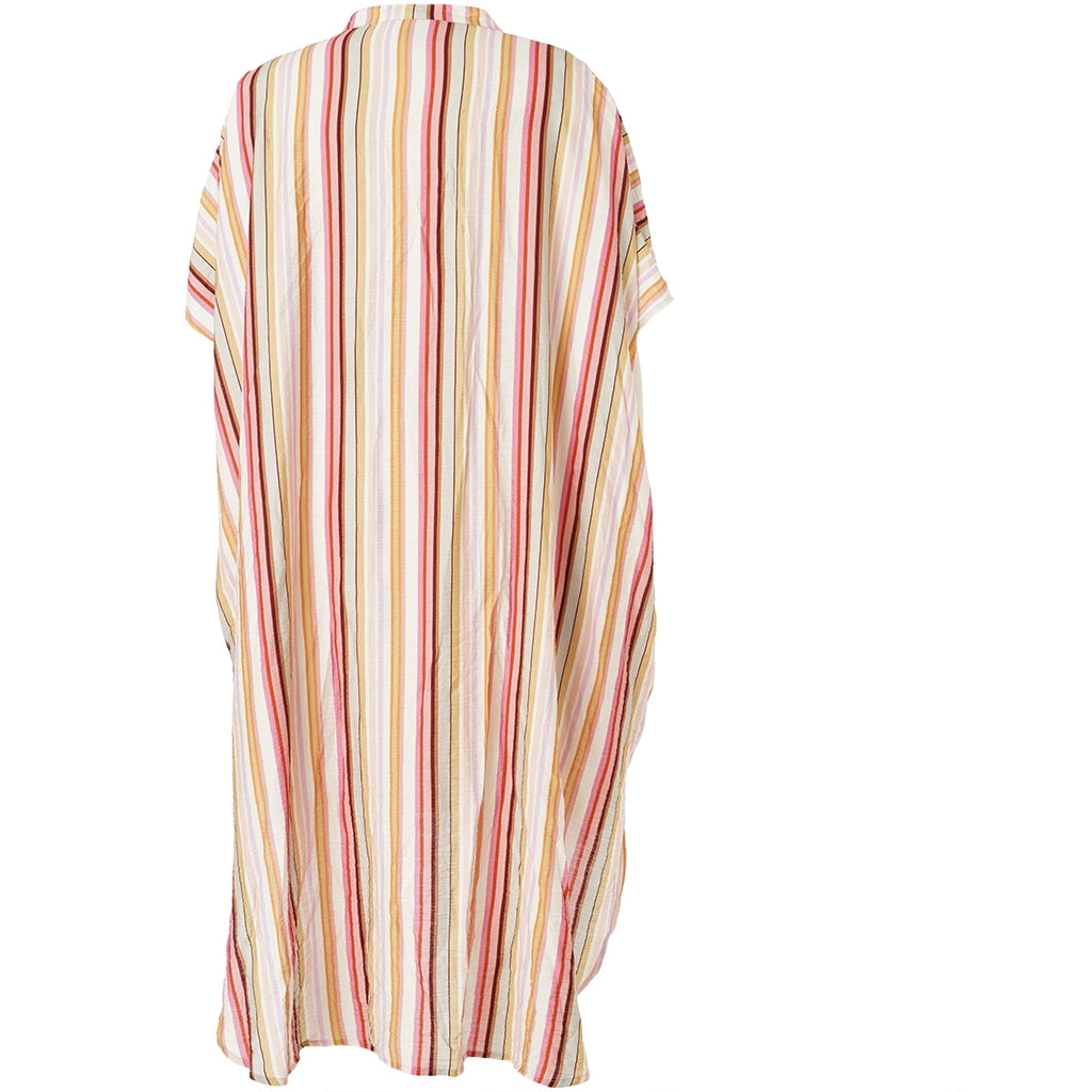 Gozzip Woman GJordan oversize tunic Oversize Tunic Pink Stripes