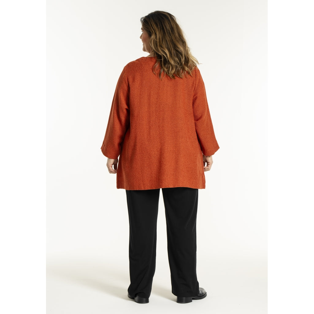 Gozzip Woman GJosefin Cardigan Cardigan Brick red