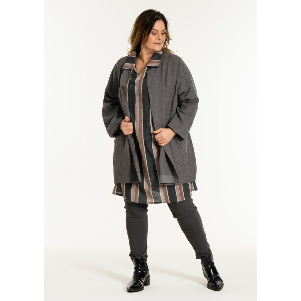 Gozzip Woman GJosefin Cardigan Cardigan Charcoal