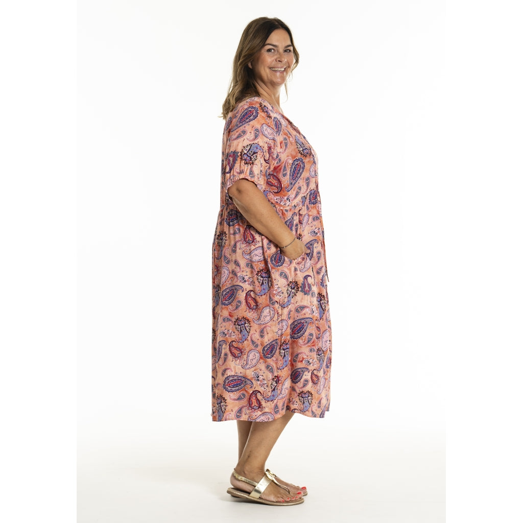 Gozzip Woman GKarnelia Dress Dress Coral