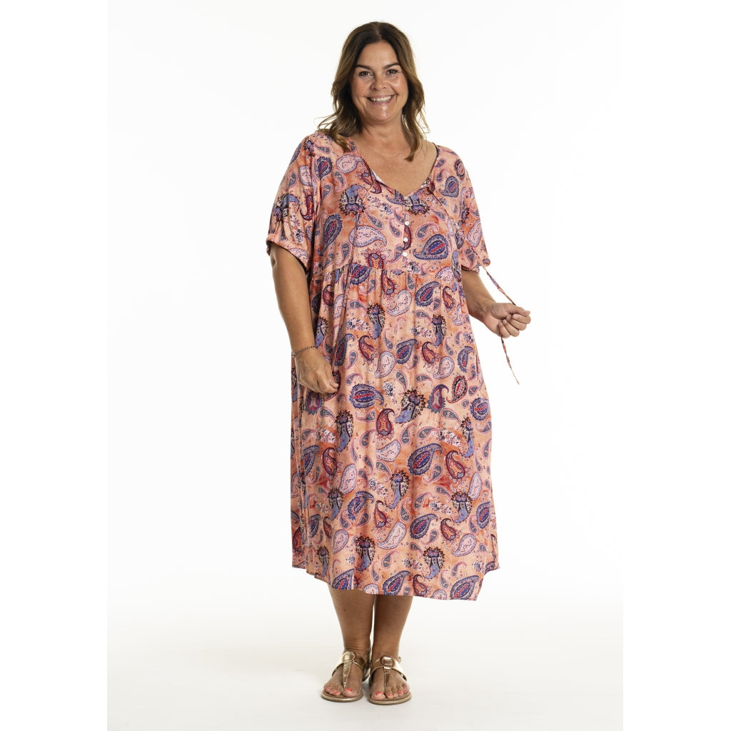 Gozzip Woman GKarnelia Dress Dress Coral