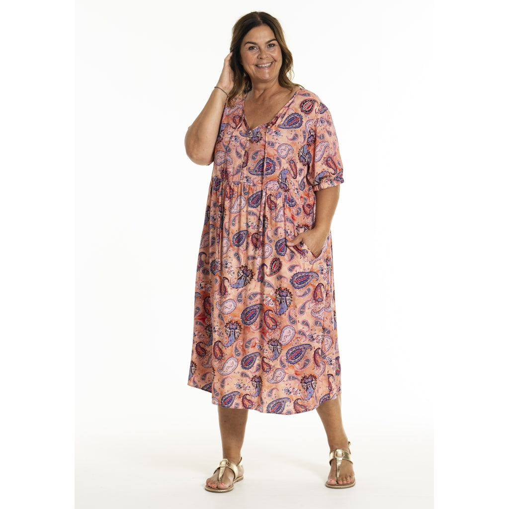 Gozzip Woman GKarnelia Dress Dress Coral