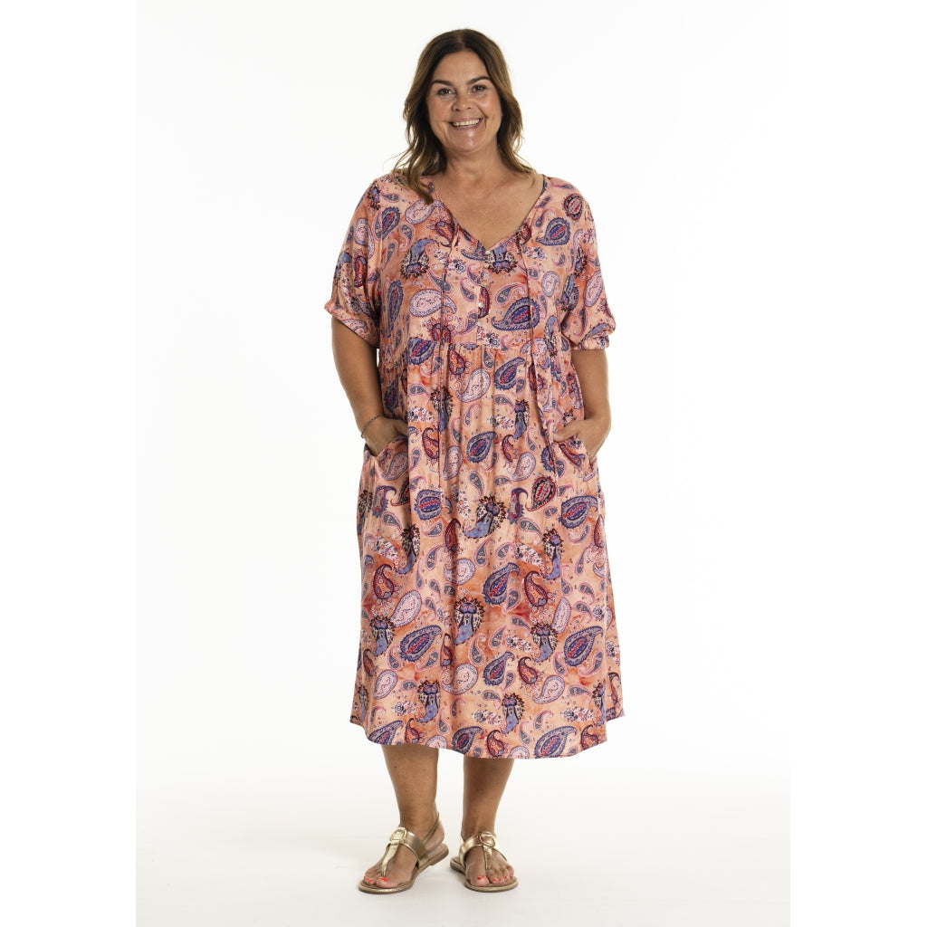 Gozzip Woman GKarnelia Dress Dress Coral