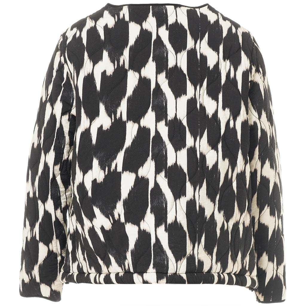 Gozzip Woman GLeah Jacket Jacket Black/White Print