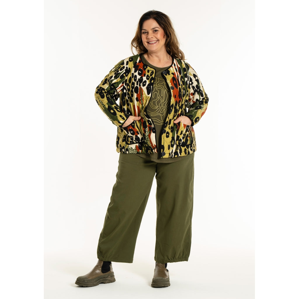 Gozzip Woman GLeah Jacket Jacket Multi color print