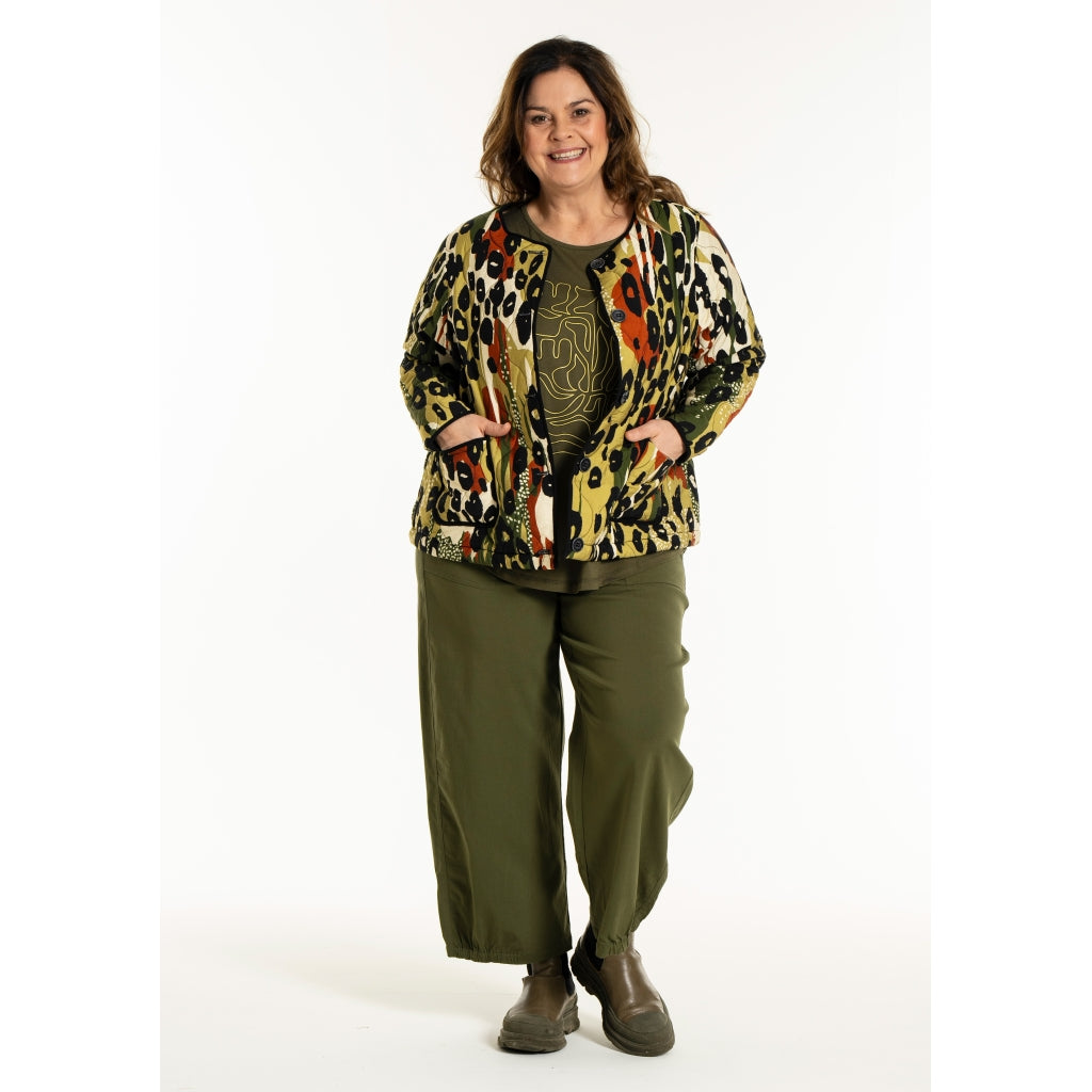 Gozzip Woman GLeah Jacket Jacket Multi color print