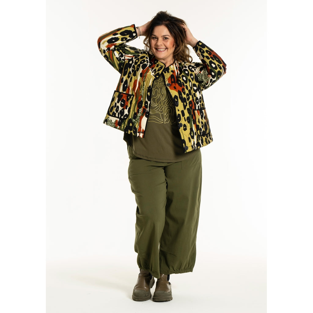 Gozzip Woman GLeah Jacket Jacket Multi color print