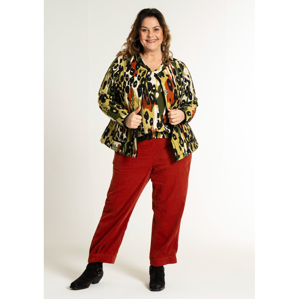 Gozzip Woman GLeah Jacket Jacket Multi color print