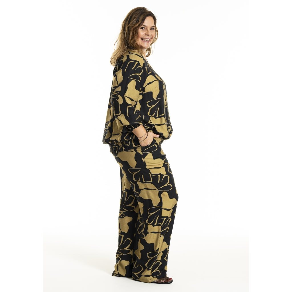 Gozzip Woman GLovise Ballon Pants Pants Black-brass