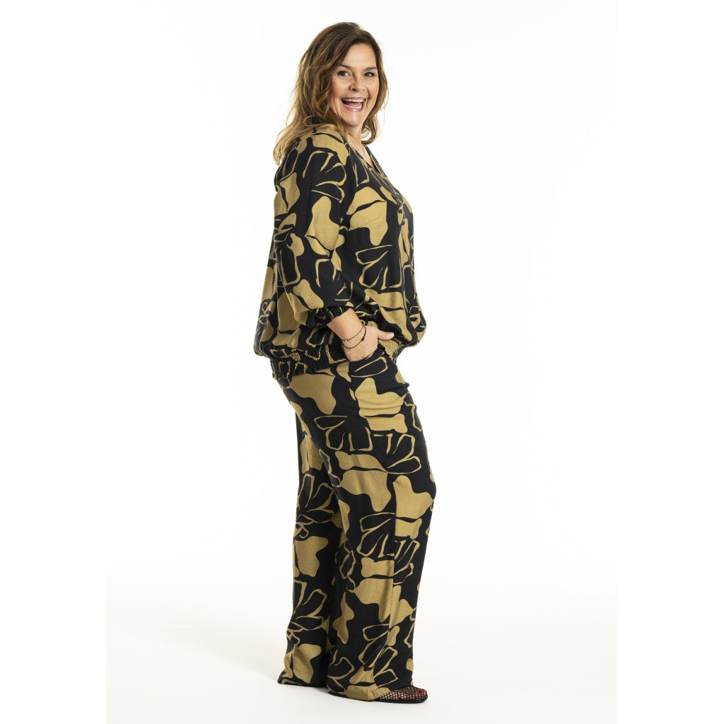 Gozzip Woman GLovise Ballon Pants Pants Black-brass