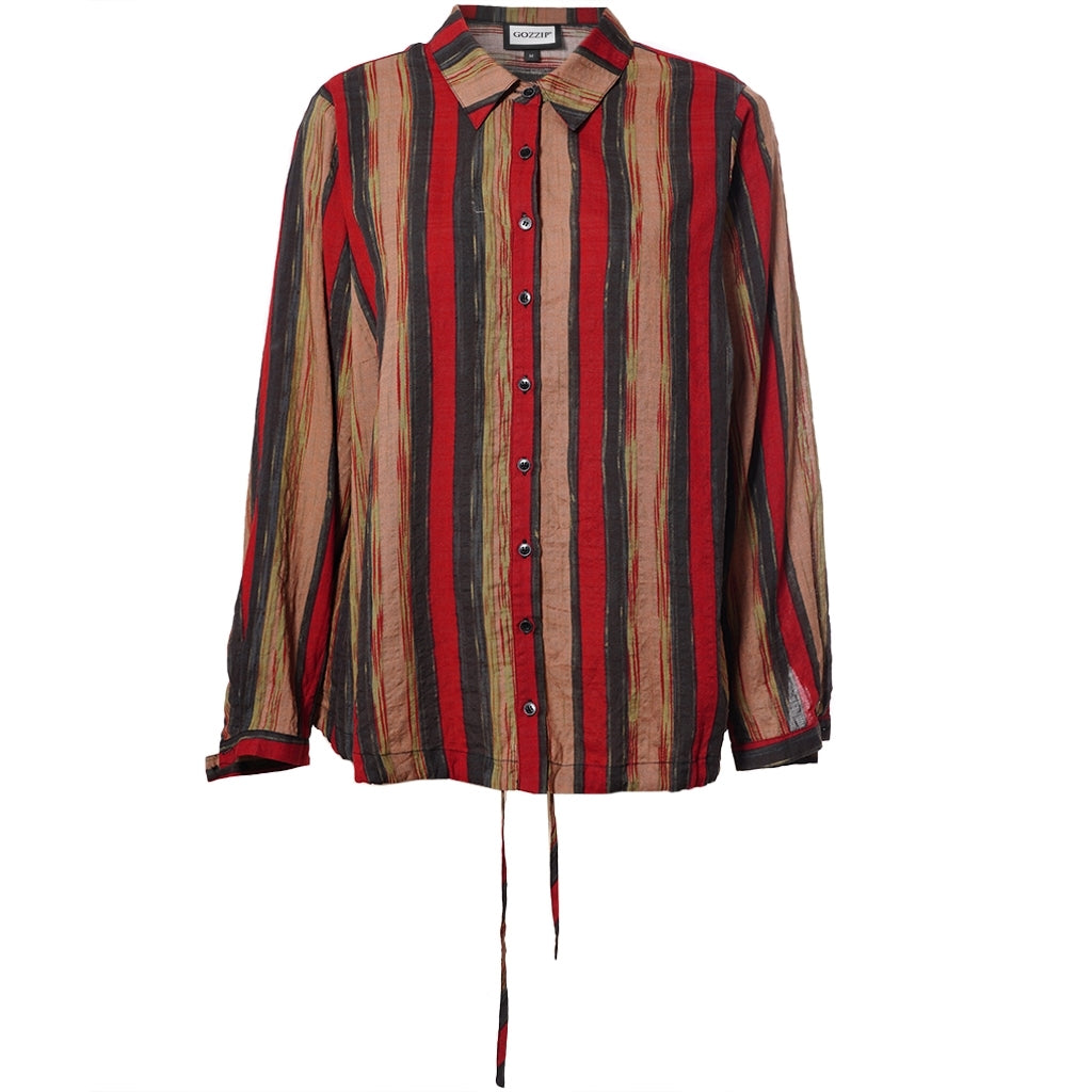 Gozzip Woman GMadison Shirt Shirt Multi colour stripes