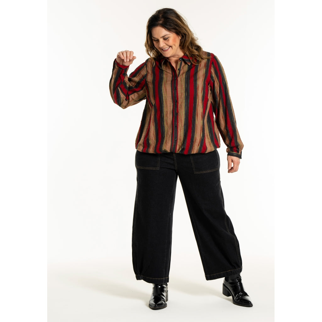 Gozzip Woman GMadison Shirt Shirt Multi colour stripes