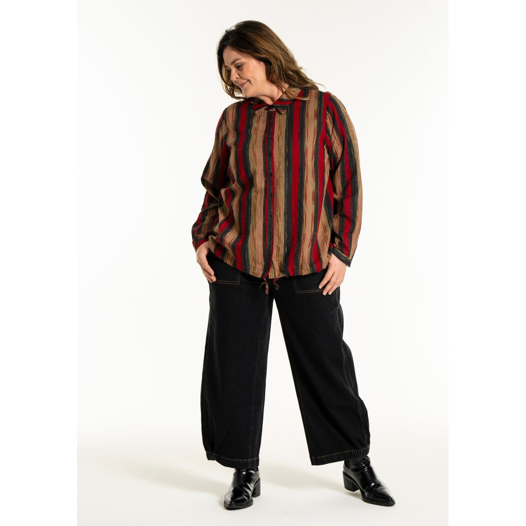 Gozzip Woman GMadison Shirt Shirt Multi colour stripes