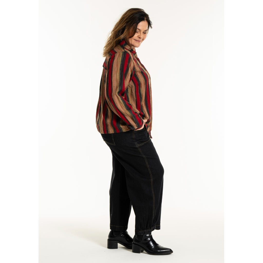 Gozzip Woman GMadison Shirt Shirt Multi colour stripes