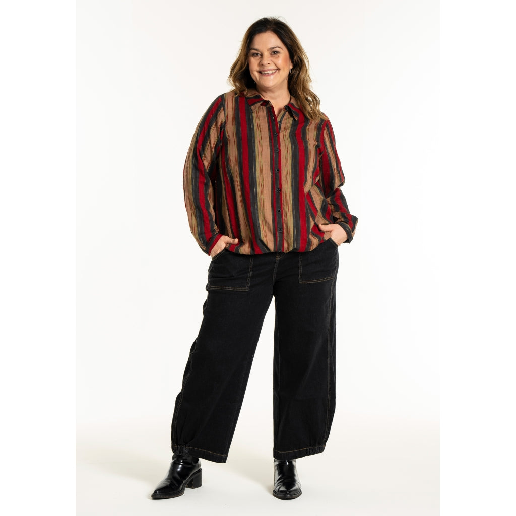 Gozzip Woman GMadison Shirt Shirt Multi colour stripes