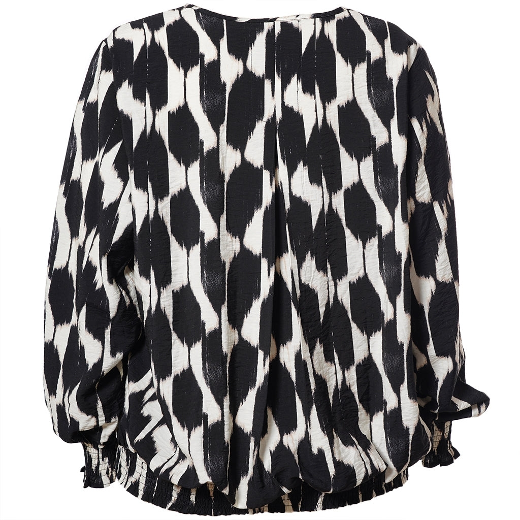 Gozzip Woman GMirabelle Blouse Blouse Black/Offwhite