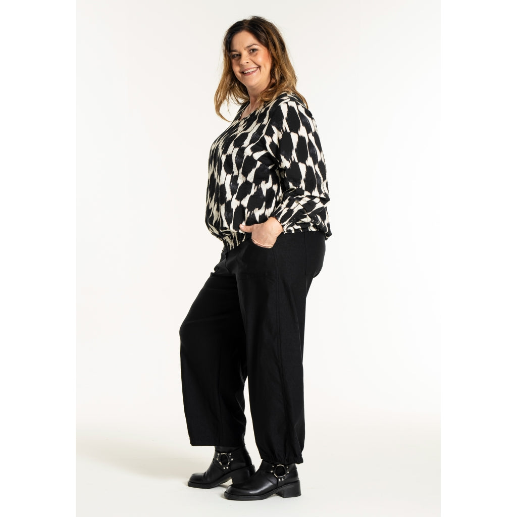 Gozzip Woman GMirabelle Blouse Blouse Black/Offwhite
