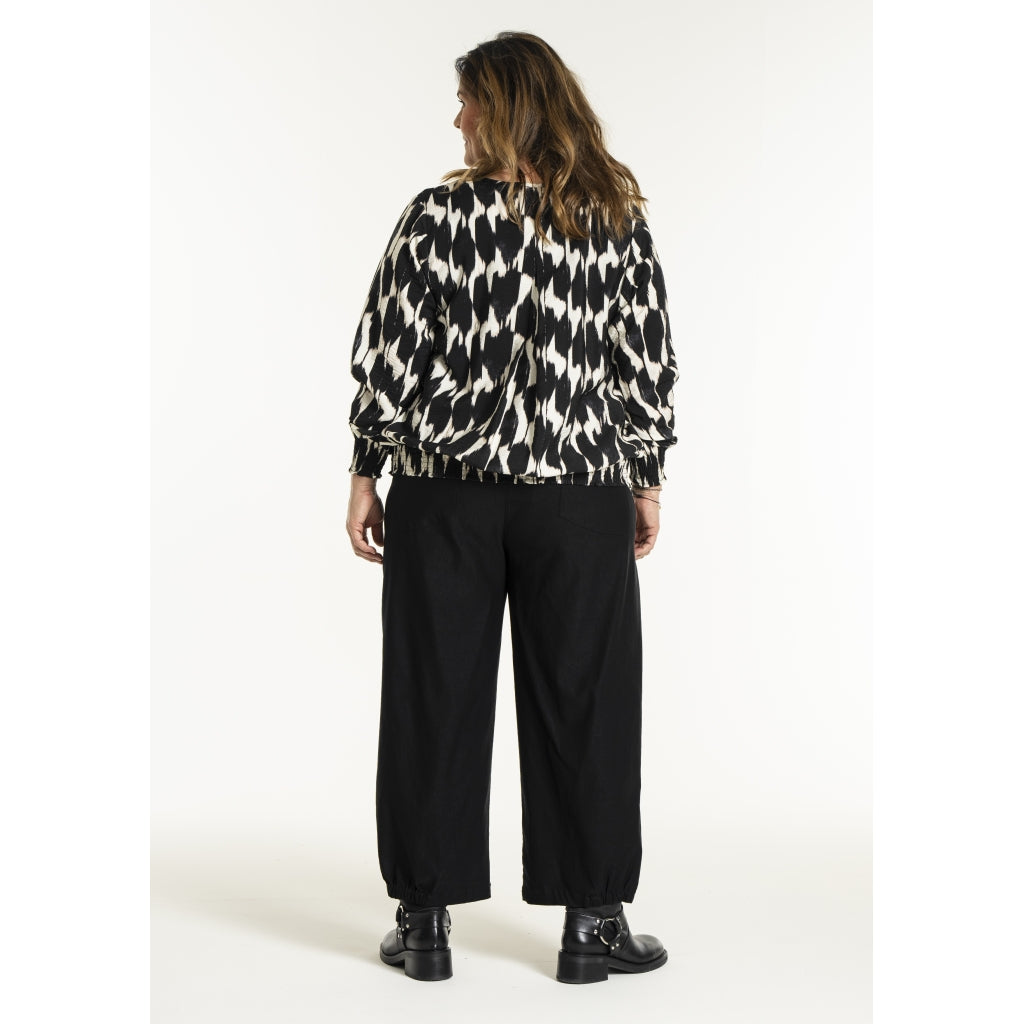 Gozzip Woman GMirabelle Blouse Blouse Black/Offwhite