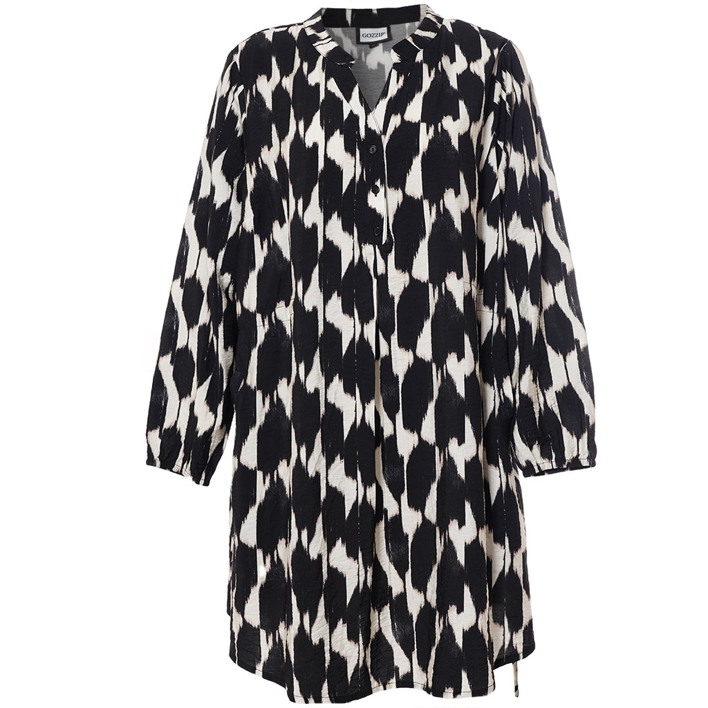 Gozzip Woman GNora Tunic Tunic Black/Offwhite