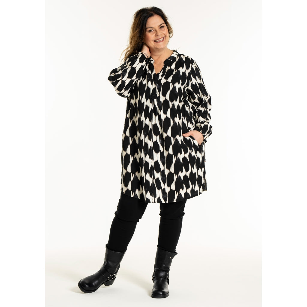 Gozzip Woman GNora Tunic Tunic Black/Offwhite