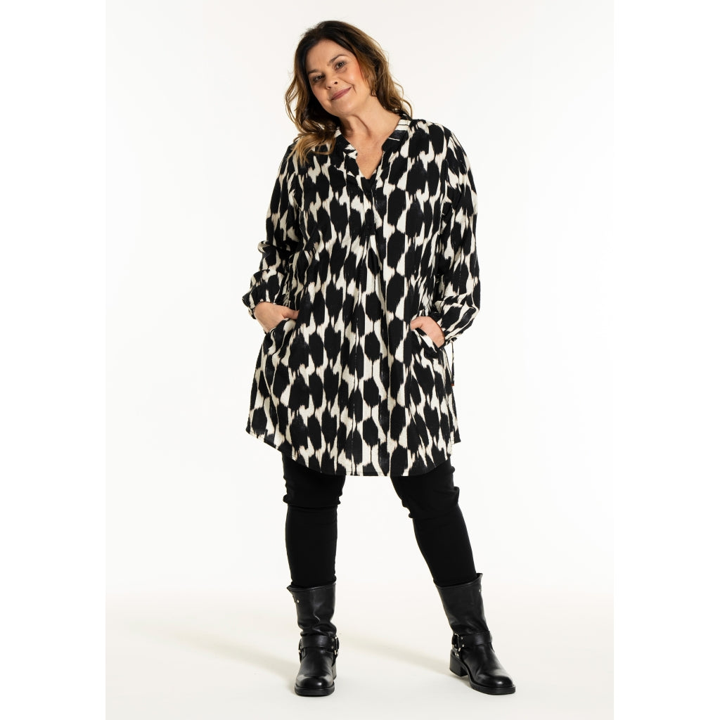 Gozzip Woman GNora Tunic Tunic Black/Offwhite