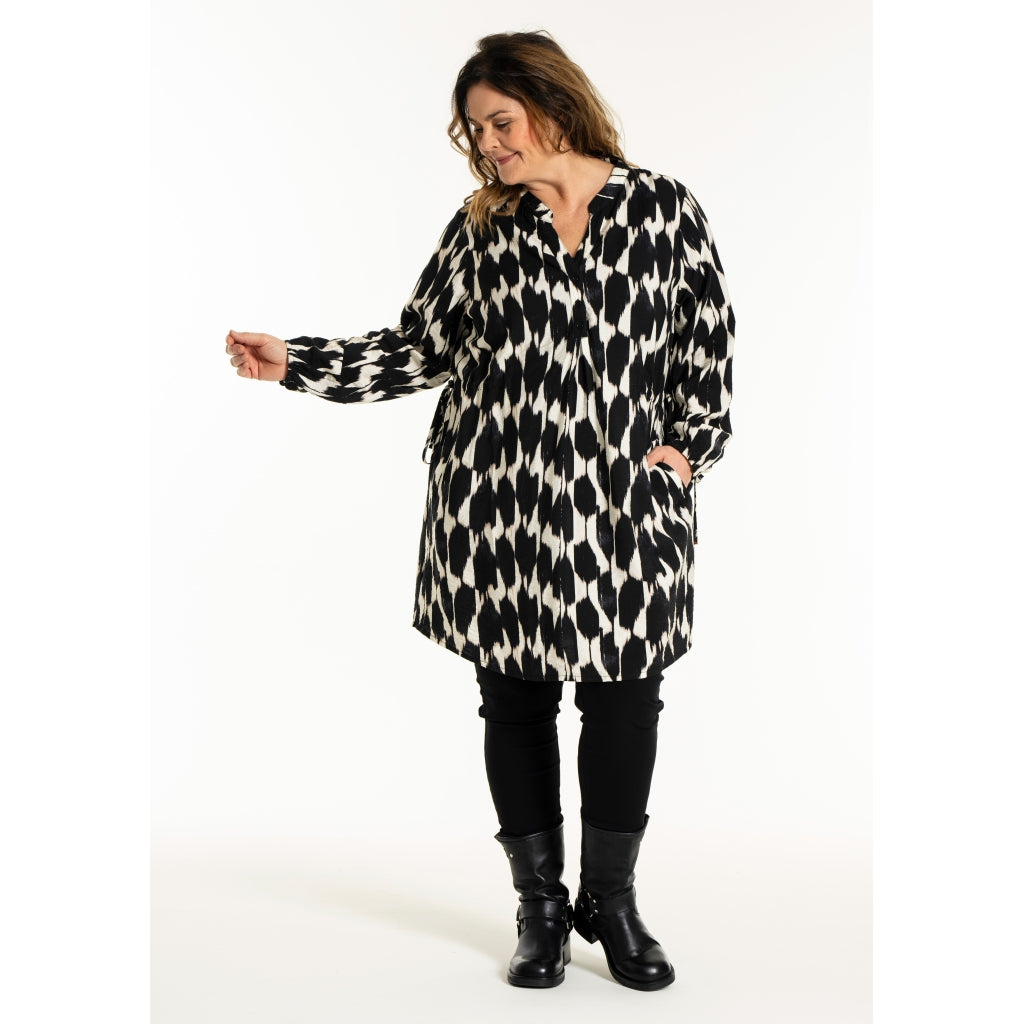 Gozzip Woman GNora Tunic Tunic Black/Offwhite