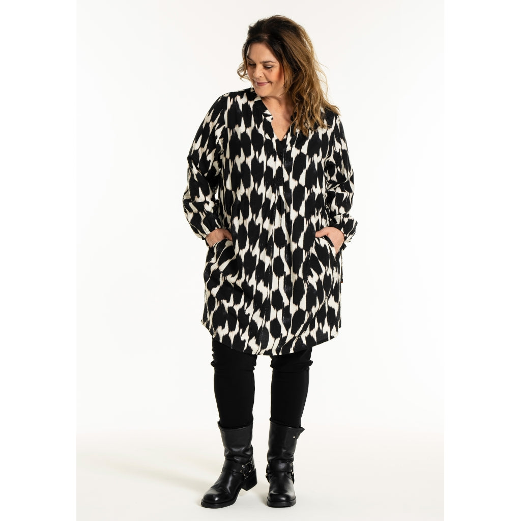 Gozzip Woman GNora Tunic Tunic Black/Offwhite