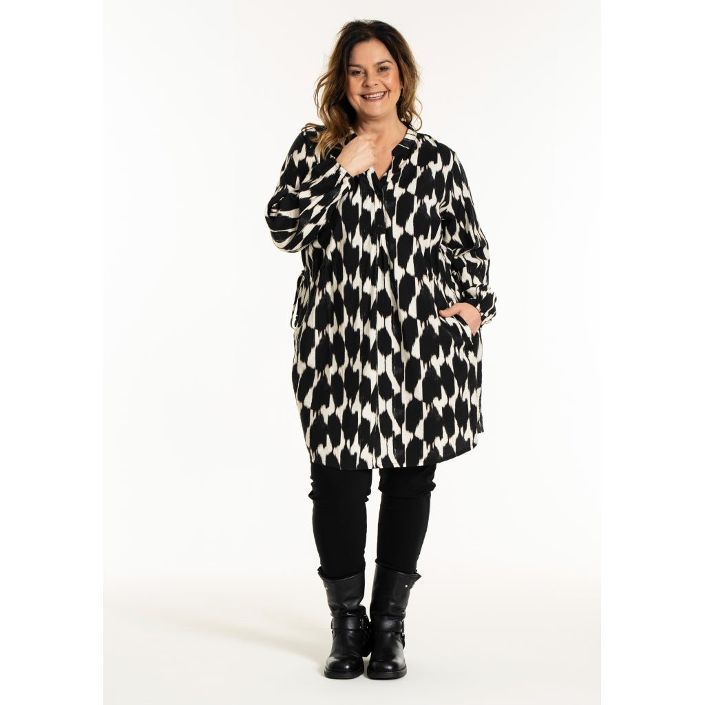 Gozzip Woman GNora Tunic Tunic Black/Offwhite