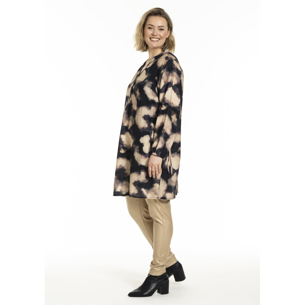 Gozzip Woman GNora Tunic Tunic Black cloud