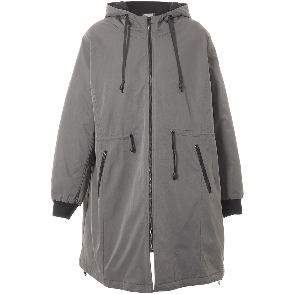 Gozzip Woman GOlivia Coat Coat Charcoal Grey