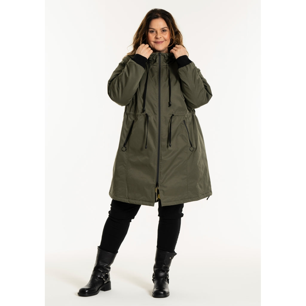 Gozzip Woman GOlivia Coat Coat Olive
