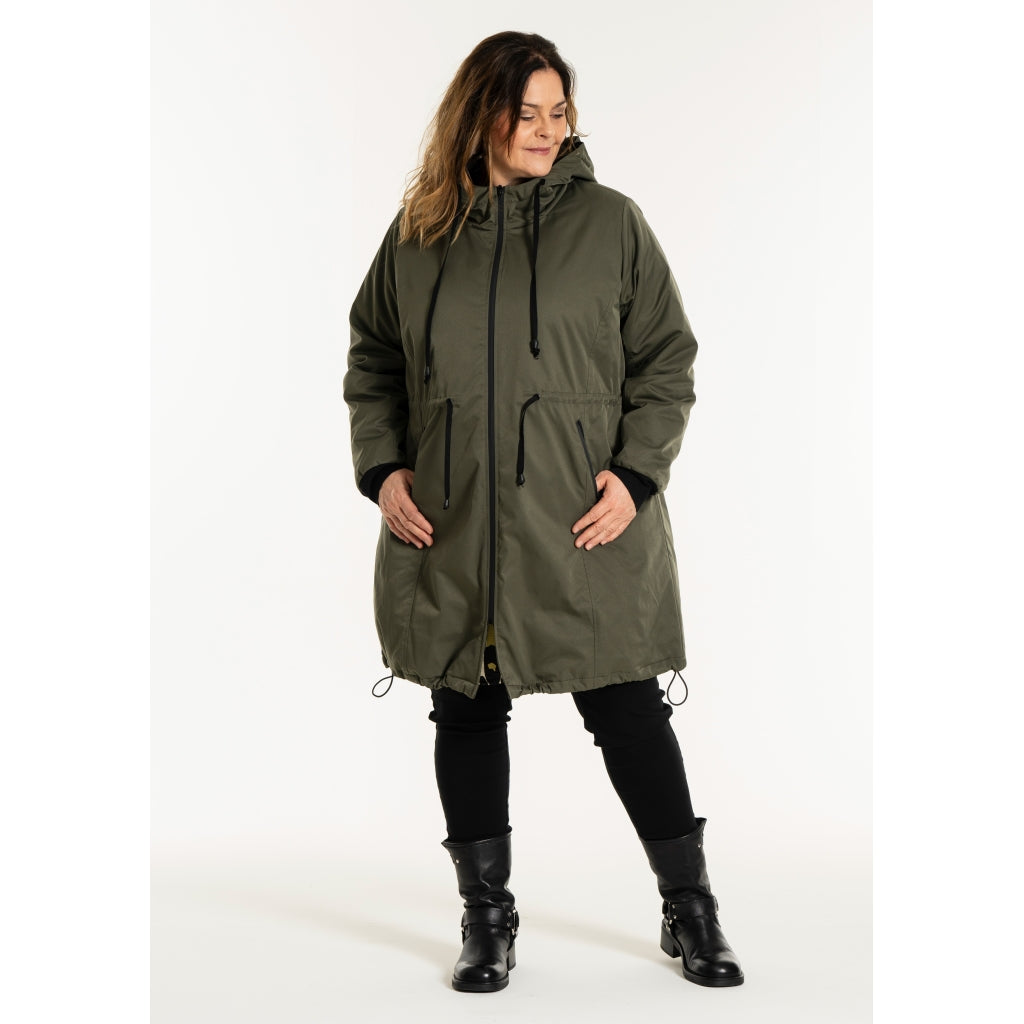 Gozzip Woman GOlivia Coat Coat Olive