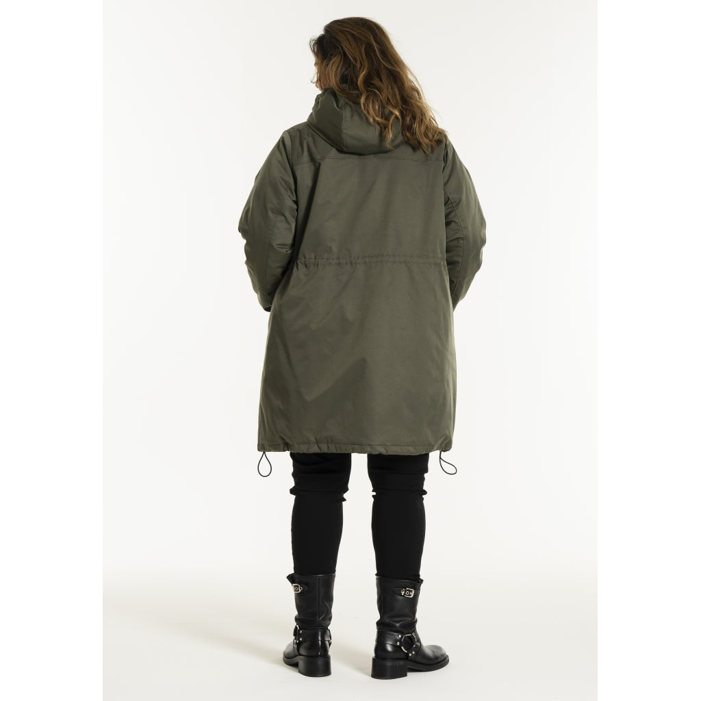 Gozzip Woman GOlivia Coat Coat Olive