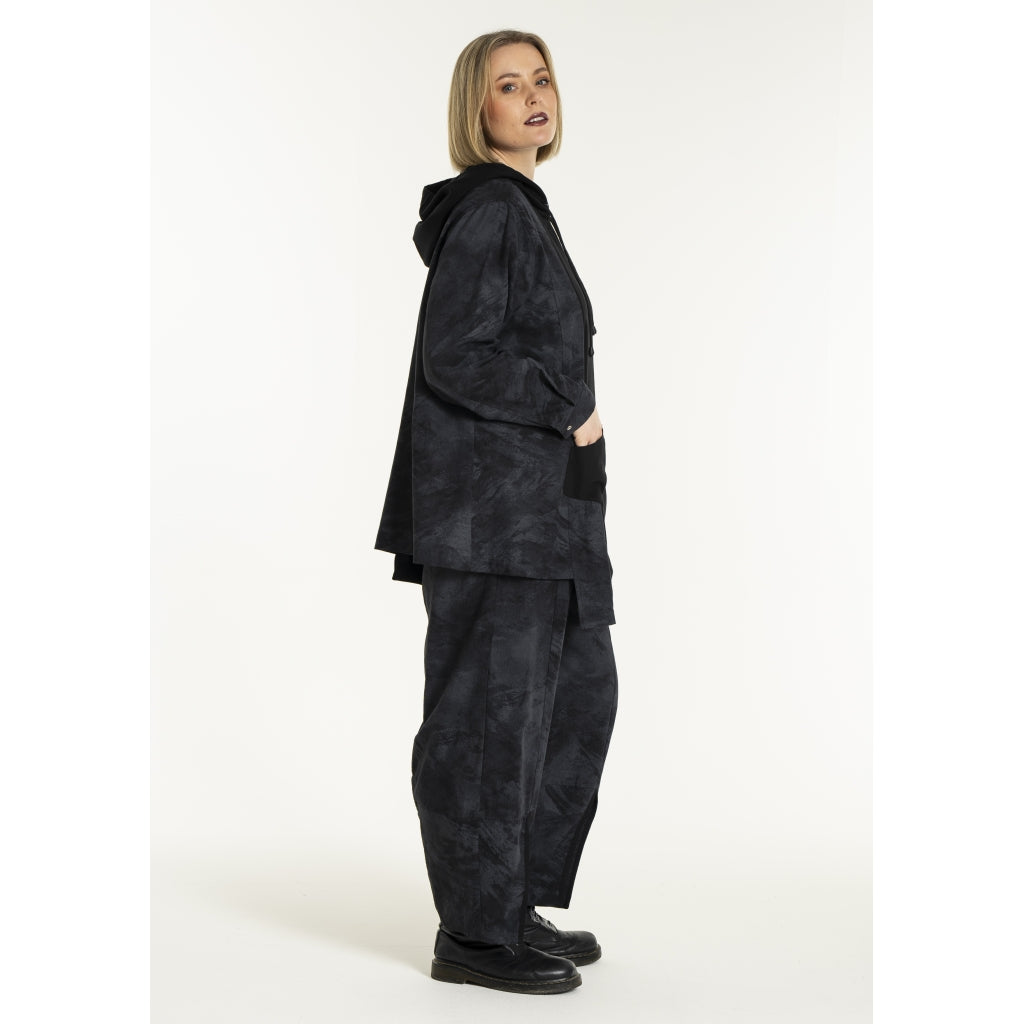 Gozzip Woman GRose Hoodie Hoodie Black