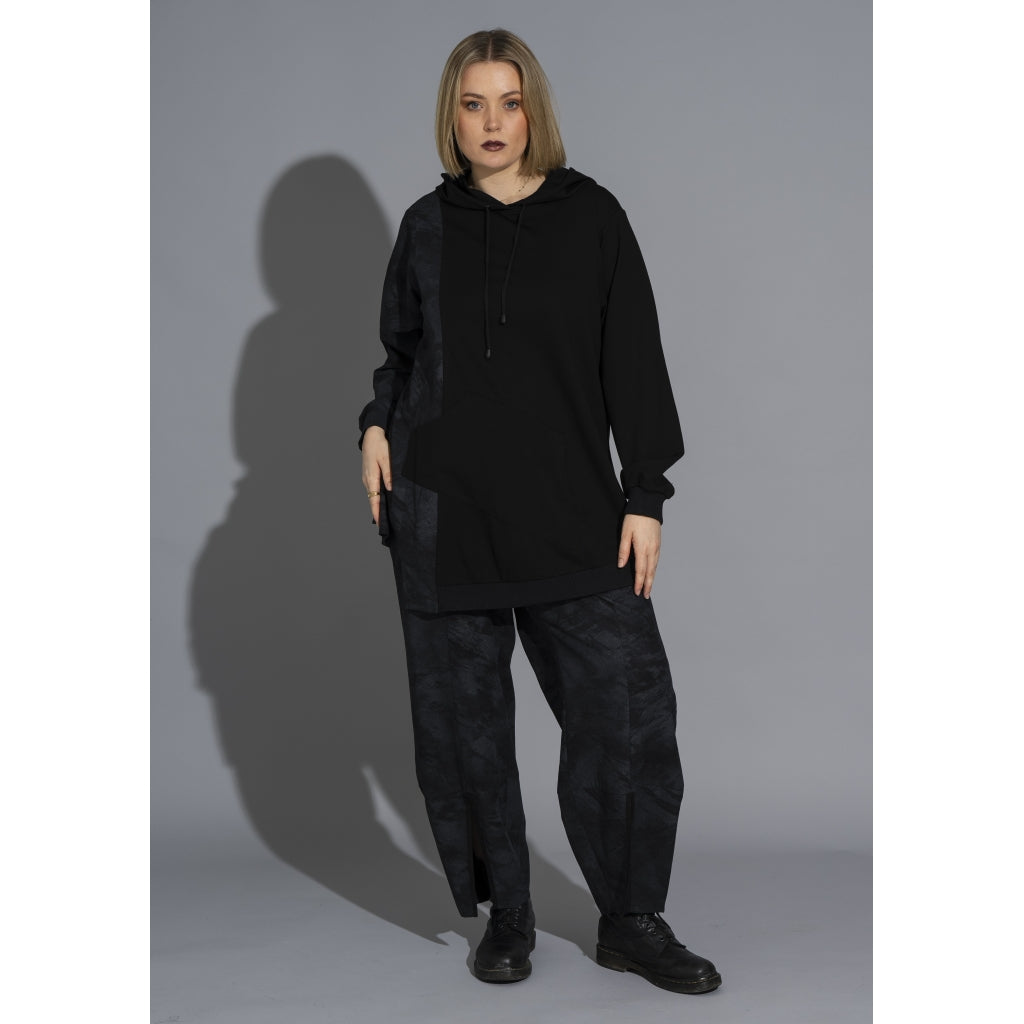 Gozzip Woman GRose Hoodie Hoodie Black