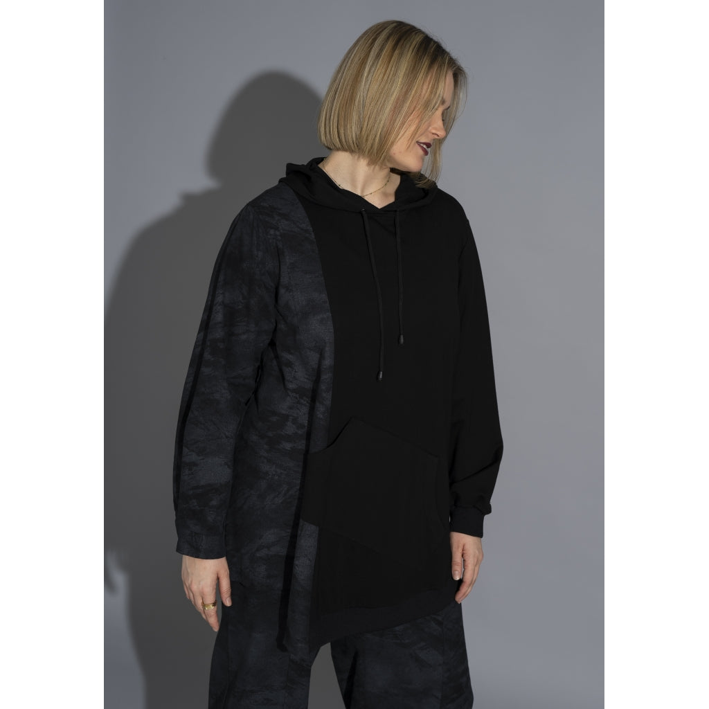 Gozzip Woman GRose Hoodie Hoodie Black