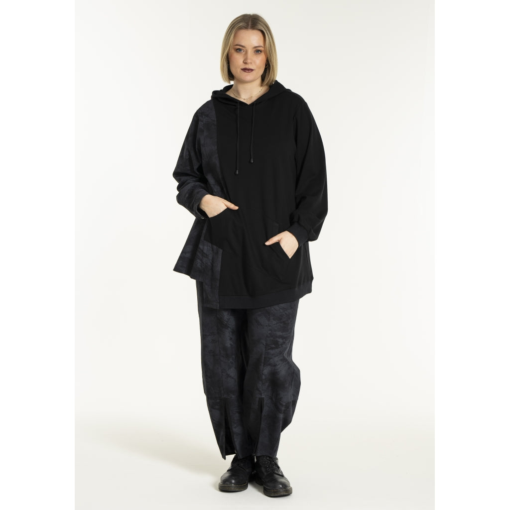 Gozzip Woman GRose Hoodie Hoodie Black