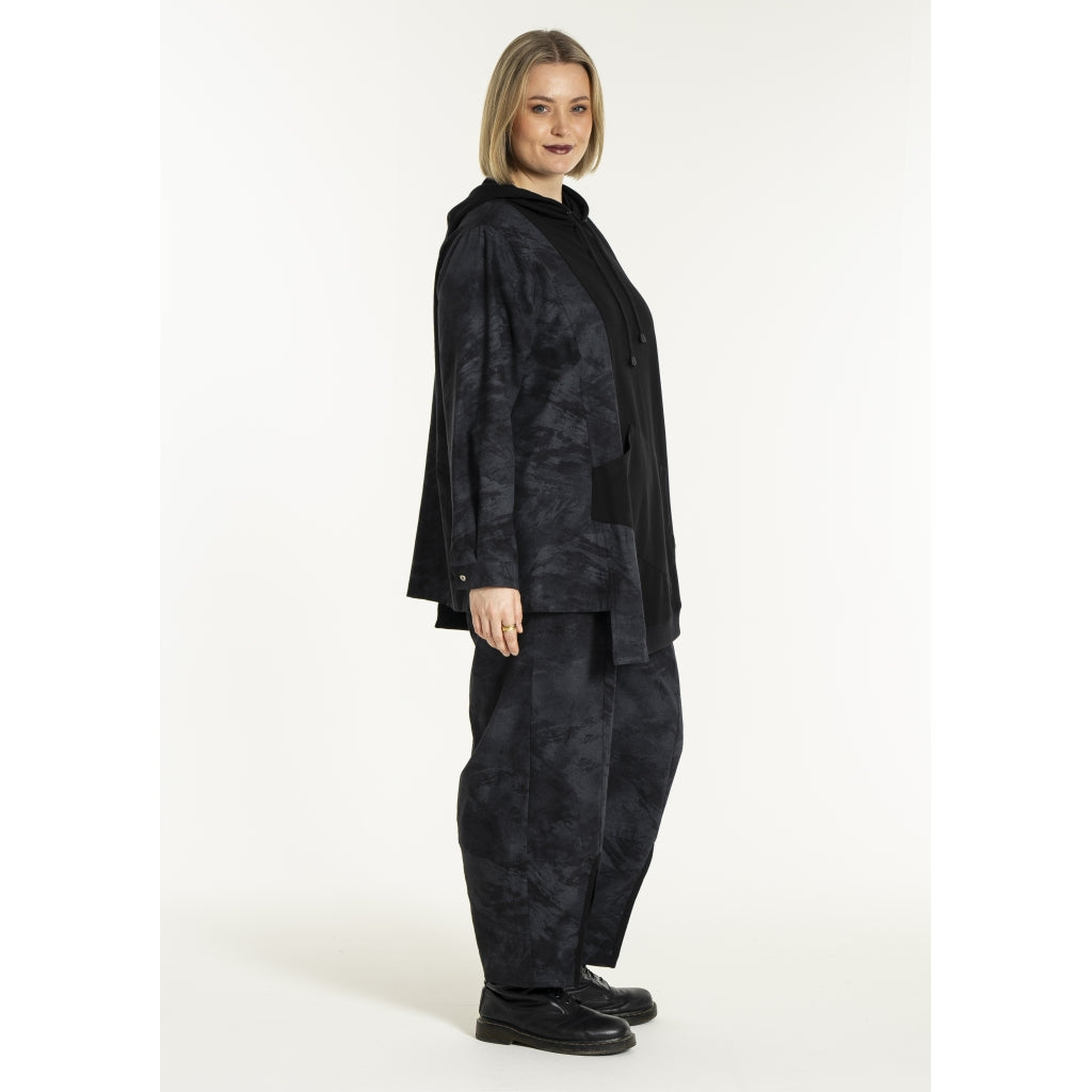 Gozzip Woman GRose Hoodie Hoodie Black