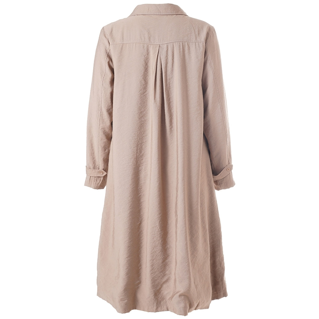 Gozzip Woman GSidsel Coat Long Coat Sand