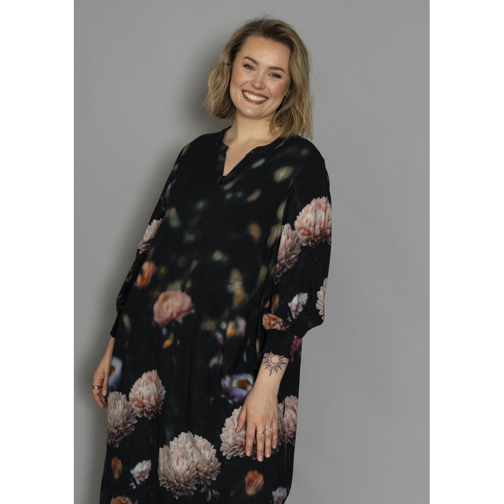 Gozzip Woman GValdis Dress Dress Peony print