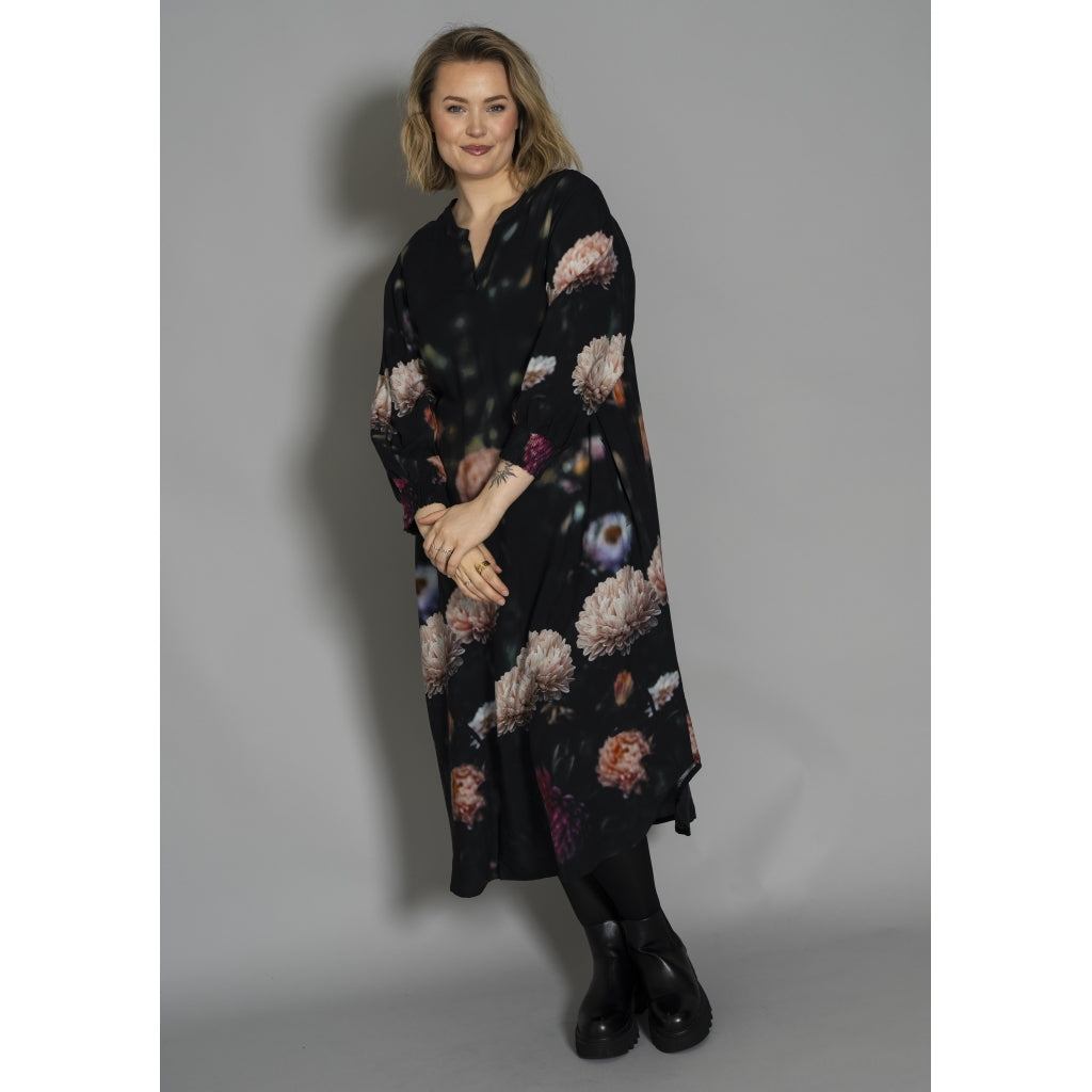 Gozzip Woman GValdis Dress Dress Peony print