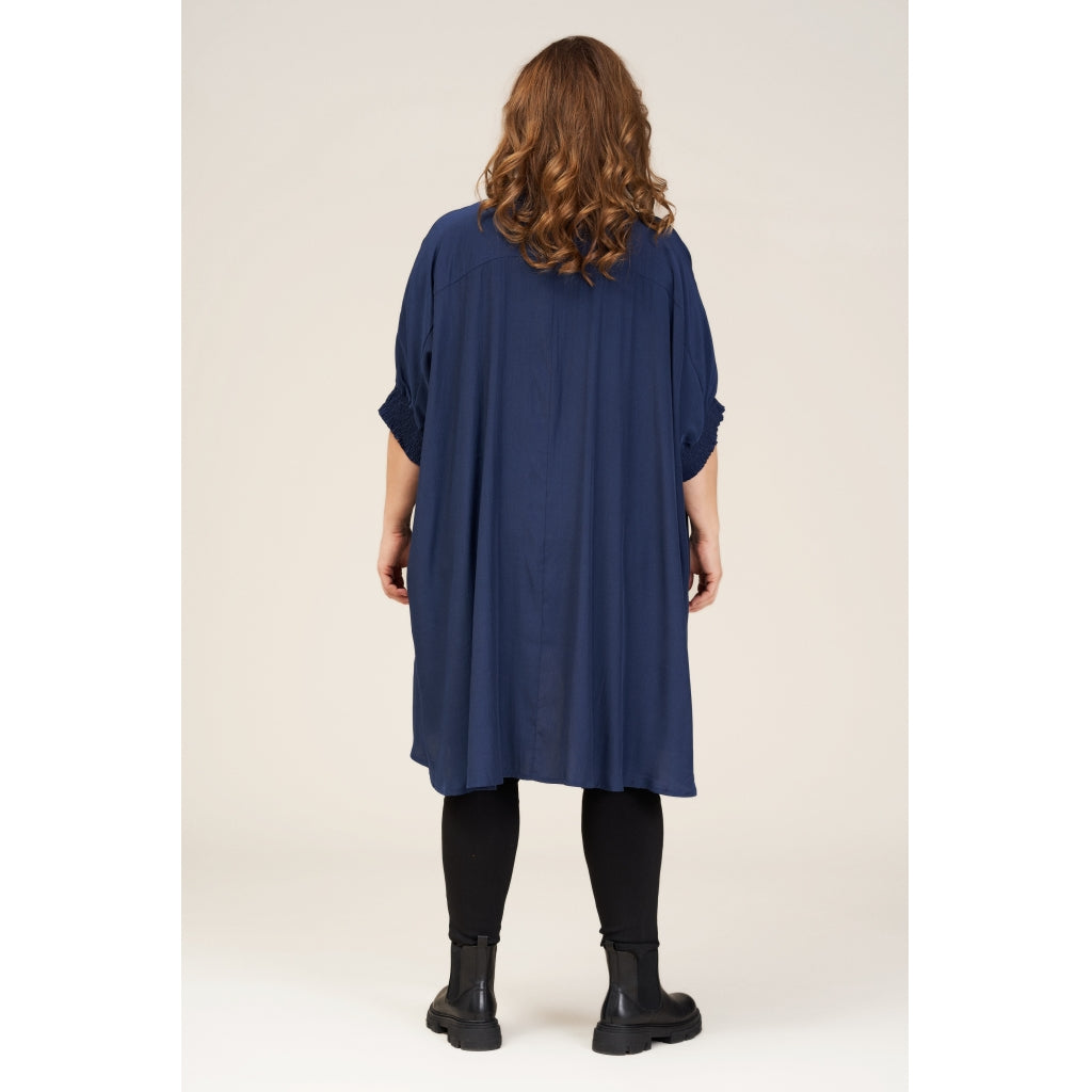 Gozzip Woman Gerda Oversize shirt Tunic Oversize shirt tunic Blue