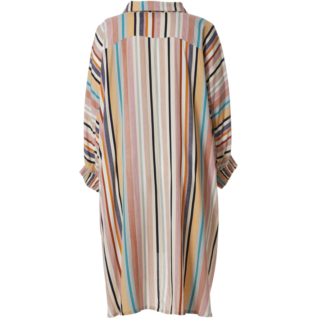 Gozzip Woman Gerda Oversize shirt Tunic Oversize shirt tunic Multi Striped