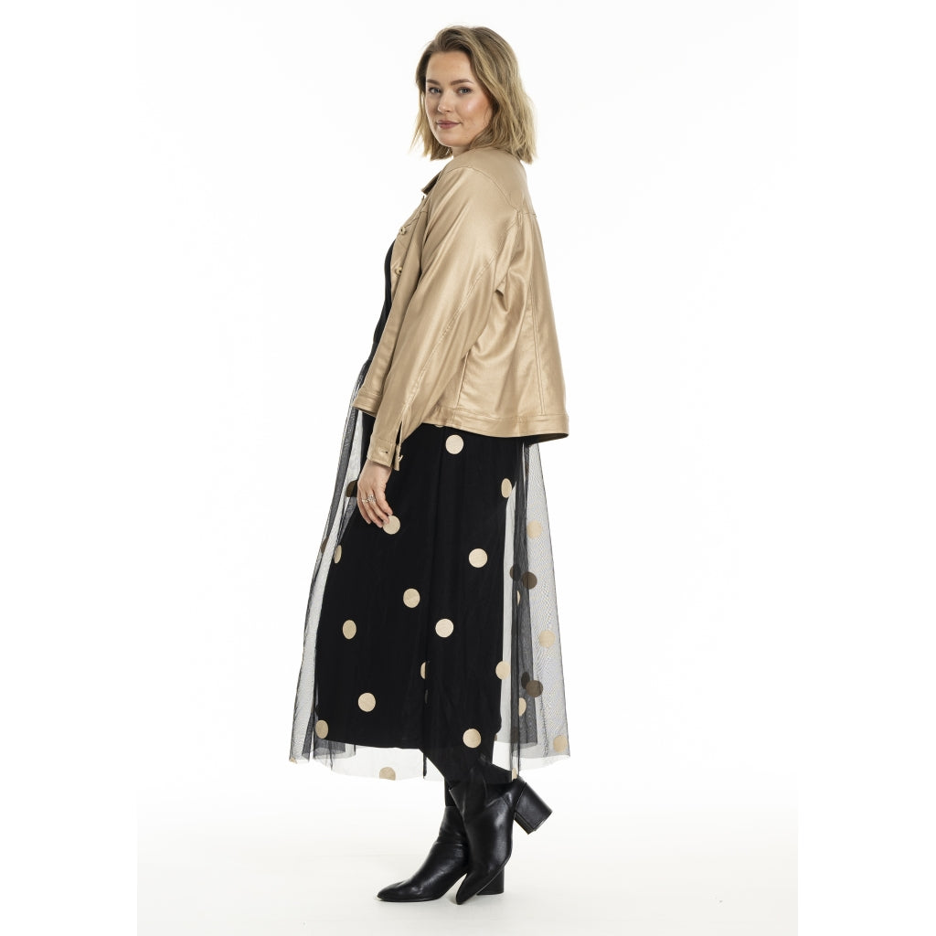 Gozzip Woman Monika Short jacket Short Jacket Mat gold