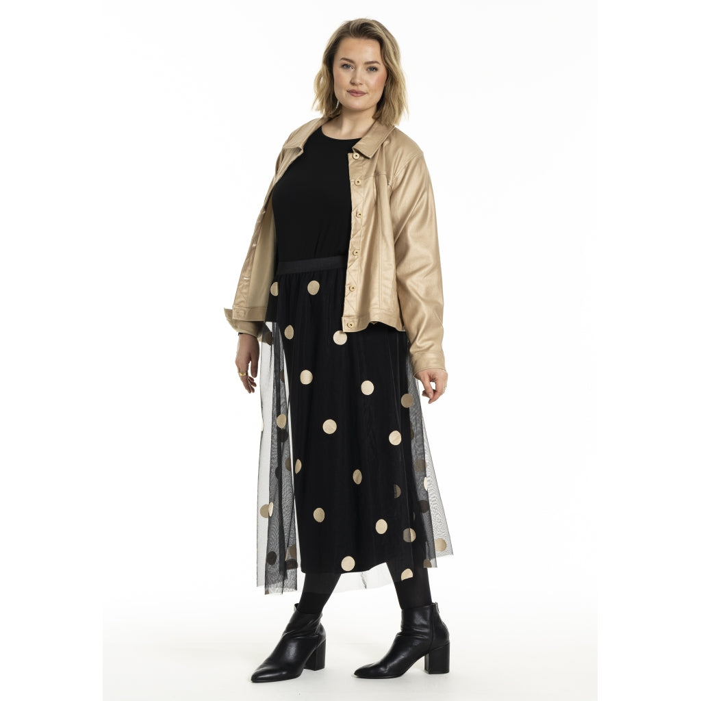 Gozzip Woman Monika Short jacket Short Jacket Mat gold