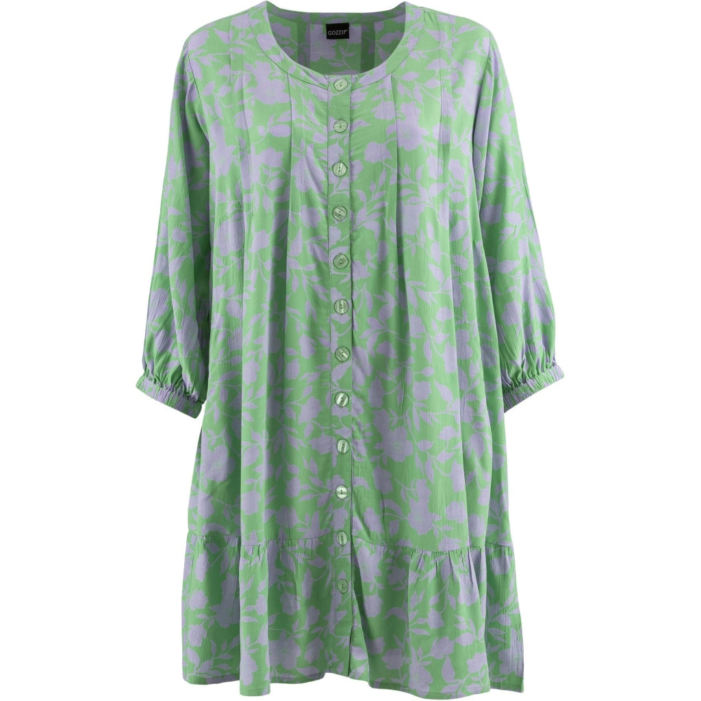 Gozzip Woman Amalia Tunic Tunic Green - Lilac