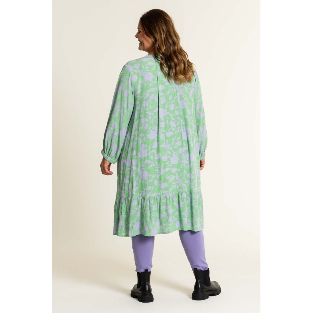 Gozzip Woman Amalia Tunic Tunic Green - Lilac