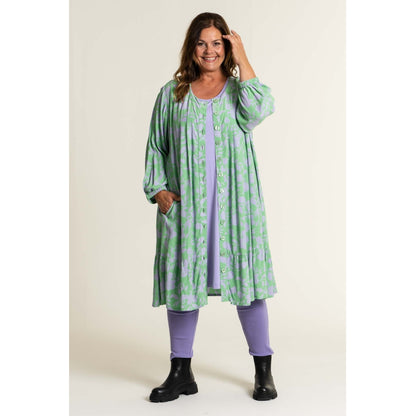 Gozzip Woman Amalia Tunic Tunic Green - Lilac