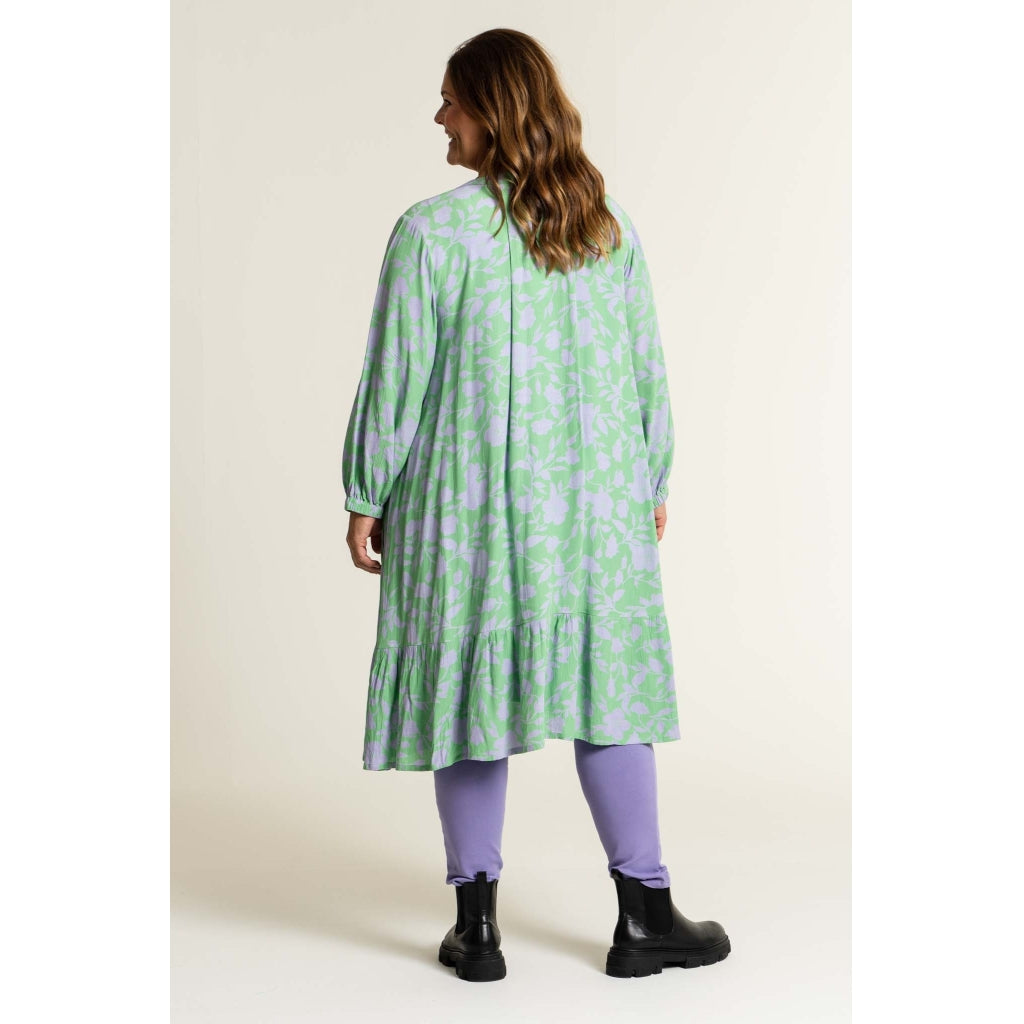 Gozzip Woman Amalia Tunic Tunic Green - Lilac